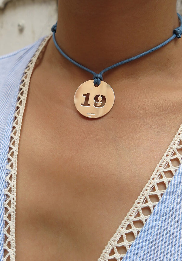 Pendentif Médaille Chiffre
