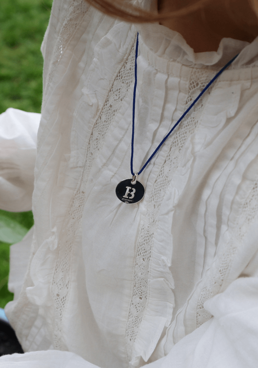 Pendentif Médaille Lettre BB