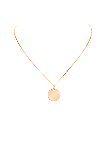 Pendentif Médaille Or Grand Modèle