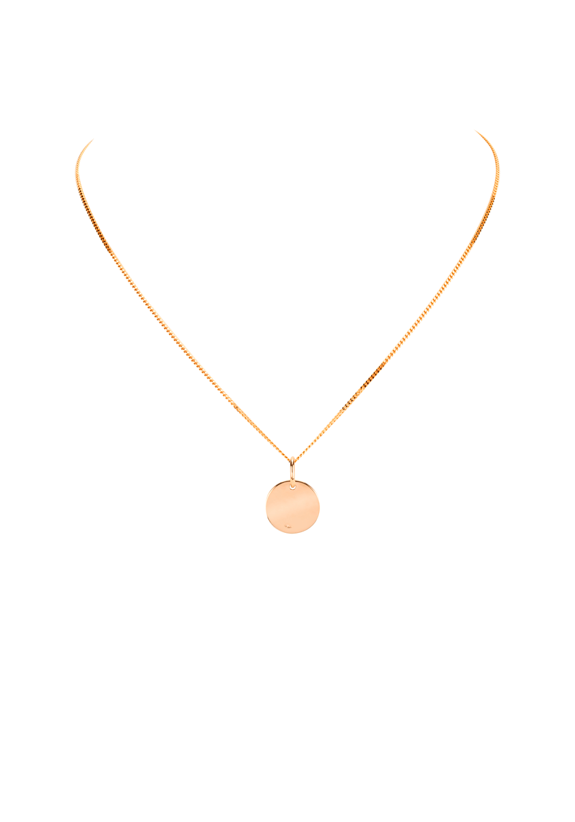 Pendentif Médaille Or Moyen Modèle