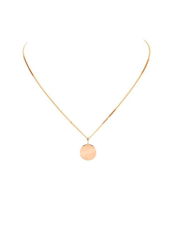 Pendentif Médaille Or Moyen Modèle