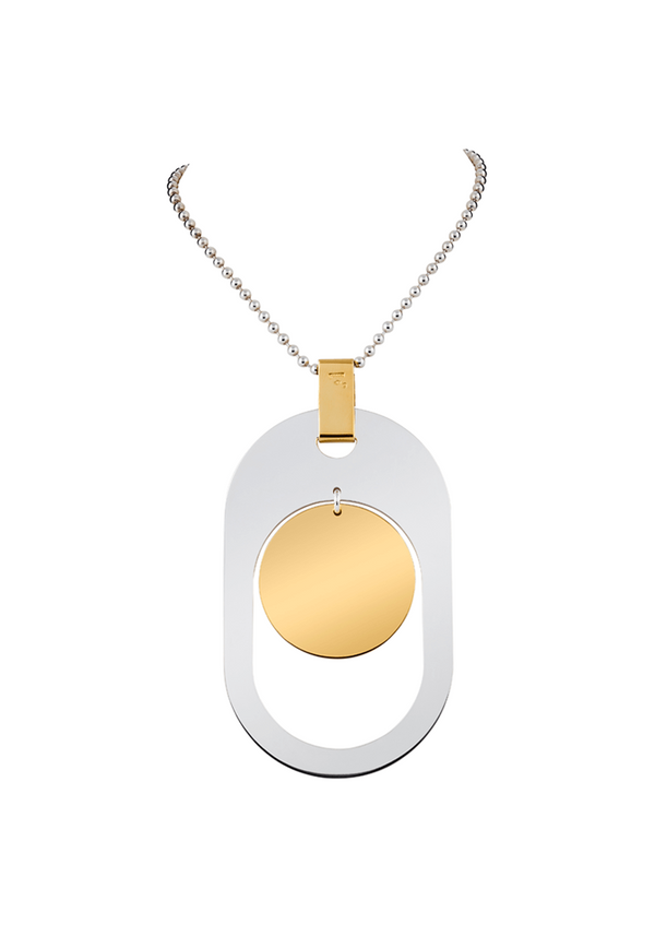 Pendentif Mercure Argent et Vermeil