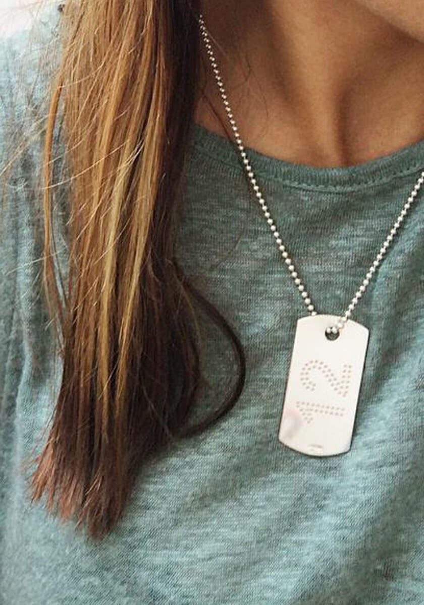 Pendentif Militaire Diamanté