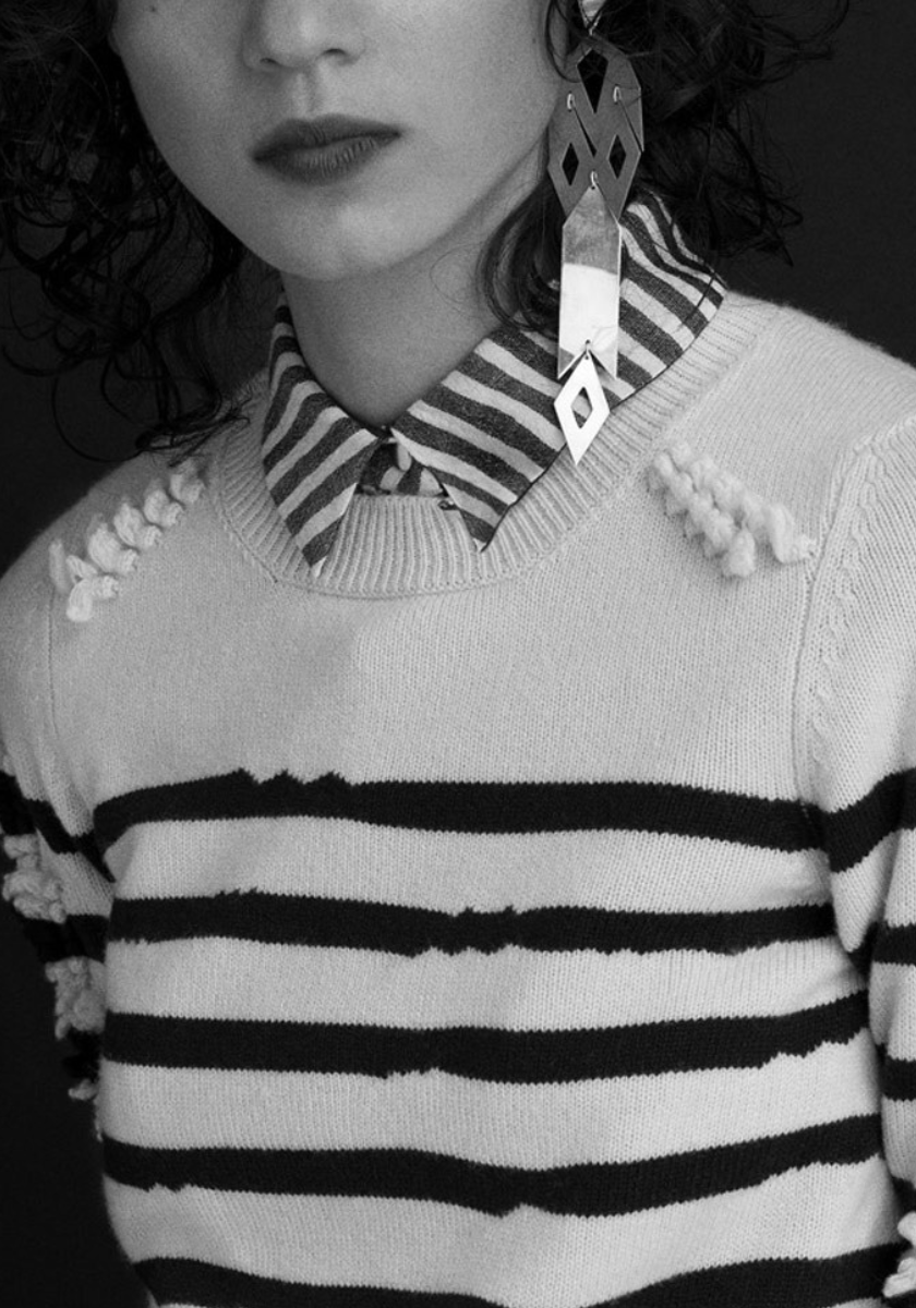 Star Mono Earring