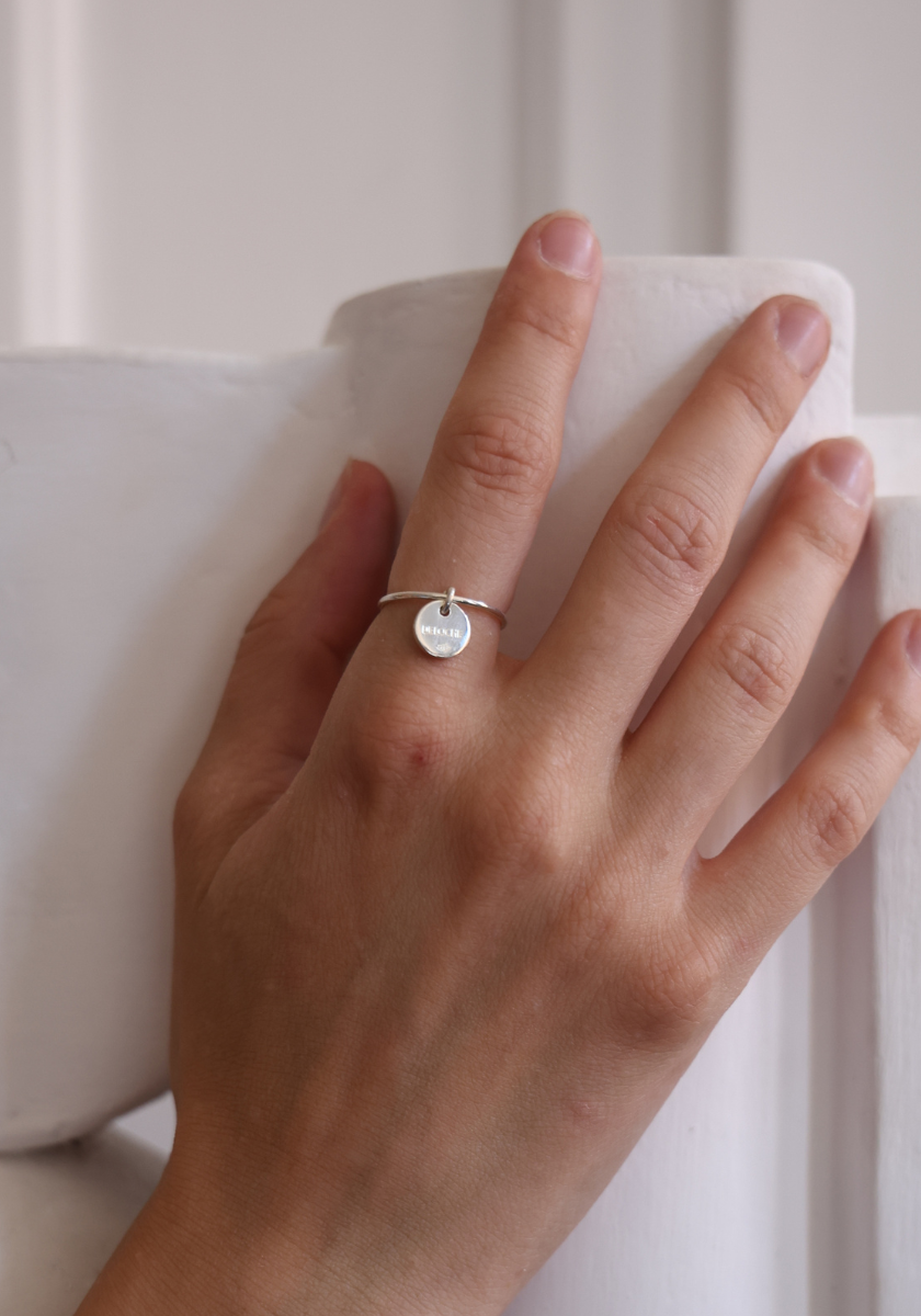 Bague Bubbies Médaille BB